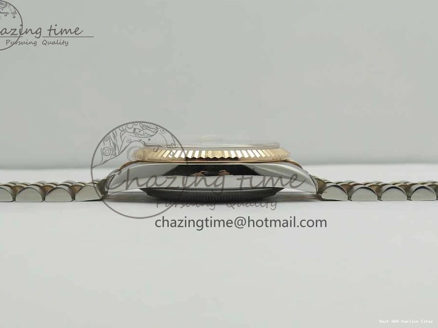 Best AAA Replica Sites 116231 Bracelet Diam on GMF Dial Wrapped 904 3274 SS RG Black FashionForward 36mm SS Wrapped Jubilee A DateJust MOP RG 0121